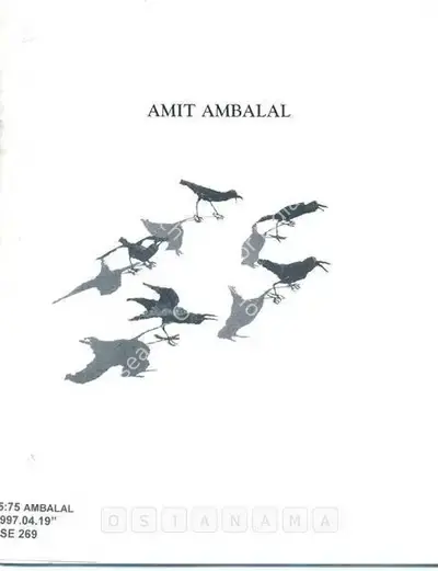 Amit Ambalal (Artist), Amit Ambalal, 1997, Solo Exhibition Catalogue