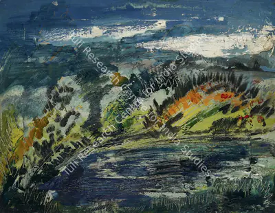 Sailoz Mookherjea (Artist), Untitled, 1940, Painting