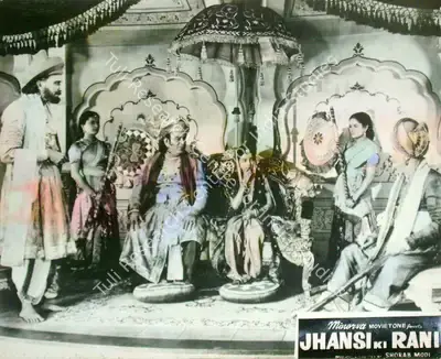 Sohrab Modi (Producer), Jhansi Ki Rani, 1953, Lobby Card