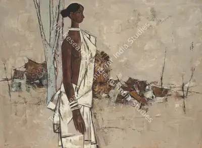 B. Prabha (Artist), Untitled , 1962, Painting