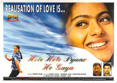 Ashutosh Bajpay (Producer), Hote Hote Pyaar Ho Gaya, 1999, Full Sheet Poster