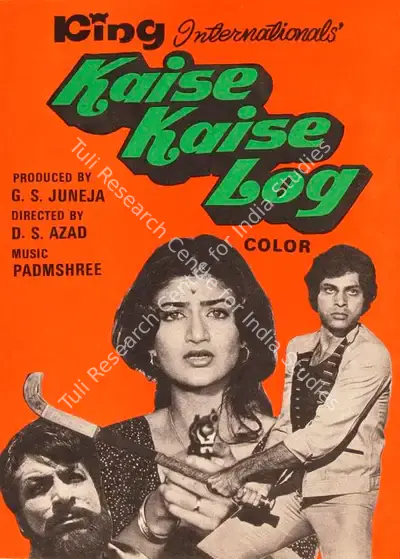 G.S. Juneja (Producer), Kaise Kaise Log, 1983, Song-Synopsis Booklet