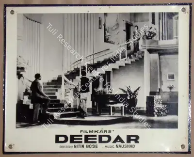 Nitin Bose (Cinematographer), Deedar, 1951, Lobby Card