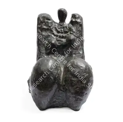 Prodosh Dasgupta (Artist), Queen Relaxing , 1986, Sculpture