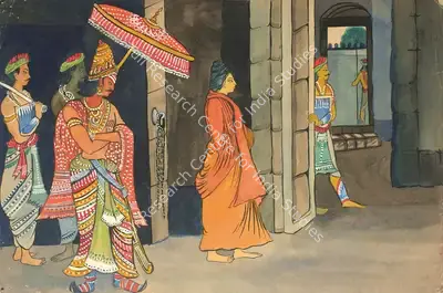Chittaprosad (Artist), Untitled, 1940, Painting