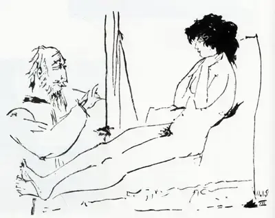 Pablo Picasso (Artist), Untitled, Drawing