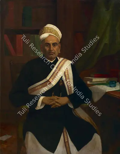 Rama Varma (Artist), Shakuntala, 1918, Painting