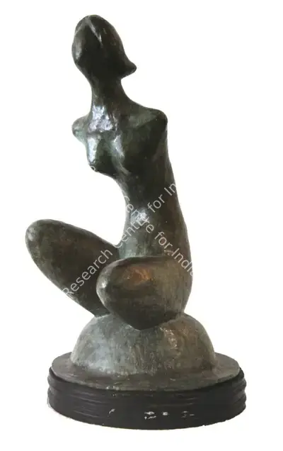 Chintamoni Kar (Artist), Nymph, Sculpture