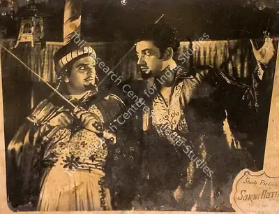 Ramaniklal N. Shah (Producer), Sakhi Hatim, 1955, Lobby Card