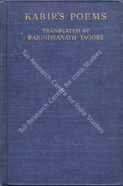 One Hundred Poems of Kabir , 1915, Edited Antiquarian Book