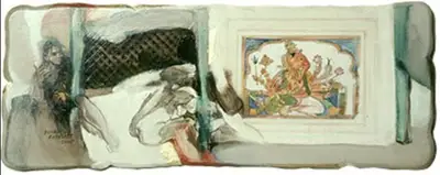 Suhas Bahulkar (Artist), Myth and Reality II, 2001, Painting