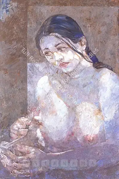 Jamil Naqsh (Artist), Untitled, 1987, Painting