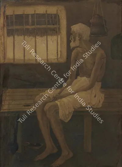 Sushil Sen (Artist), Untitled, 1945, Painting