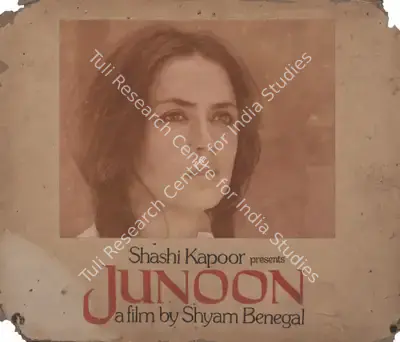 Govind Nihalani (Cinematographer), Junoon, 1979, Photographic Still Mounted on Lobby Card