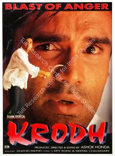 Ashok Honda (Producer), Krodh, 2000, Song-Synopsis Booklet