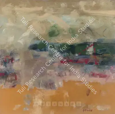 K.M. Adimoolam (Artist), Untitled, 2003, Painting