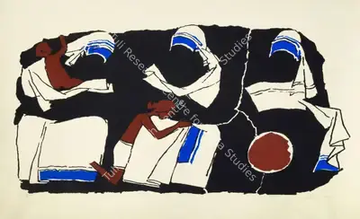 M.F. Husain (Artist), Mother Theresa series, Graphic Art