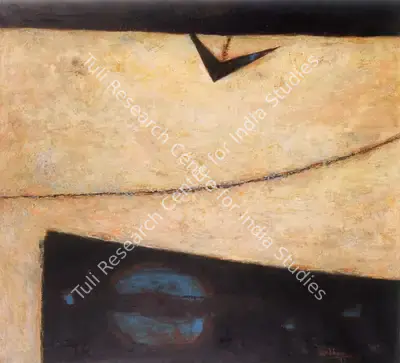 K.K. Hebbar (Artist), Search, 1972, Painting