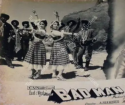 A. Shamsheer (Director), Bad Man, Lobby Card