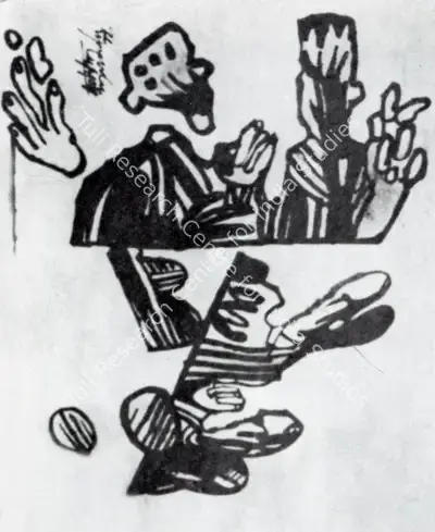 Trotsky Maradu (Artist), Forces, Drawing