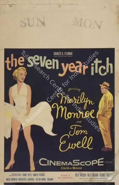 Billy Wilder (Director), The Seven Year Itch, 1955, Window Card