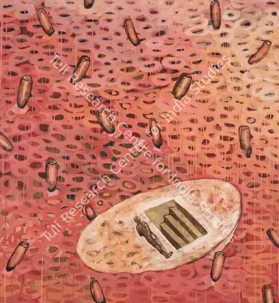G.R. Iranna (Artist), Untitled, 1998, Painting