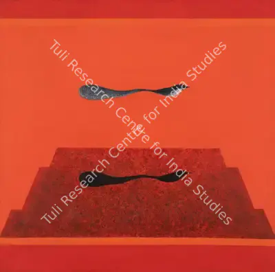 J. Swaminathan (Artist), Untitled (Bird Mountain Tree series), 1981, Painting