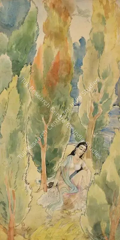 Ramgopal Vijaiwargiya (Artist), Untitled, 1942, Painting
