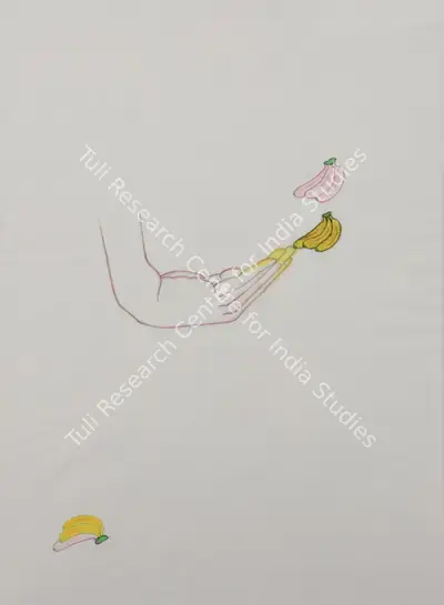 Mithu Sen (Artist), Untitled, 2005, Painting