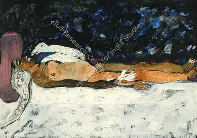 Jaya Ganguly (Artist), Untitled, 1989, Painting