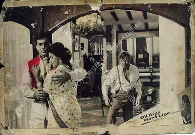 Dwarka Divecha (Cinematographer), Dil Diya Dard Liya, 1966, Lobby Card