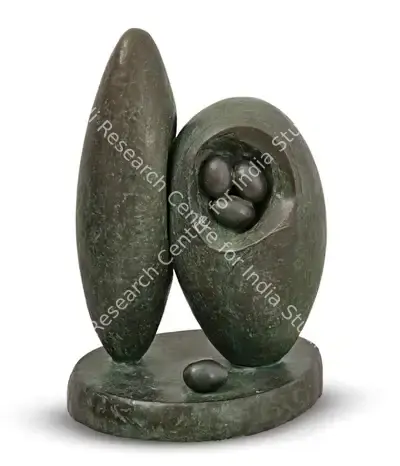 Prodosh Dasgupta (Artist), Untitled (Nest), 1975, Sculpture