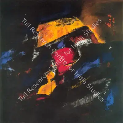 Laxman Shreshtha (Artist), Untitled, Painting