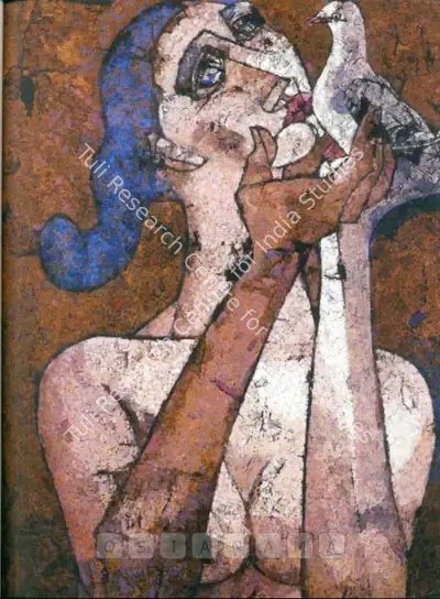 Jamil Naqsh (Artist), Untitled, Painting