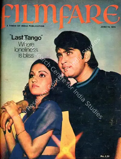 B.K. Karanjia (Editor), Filmfare, 1974, Magazine