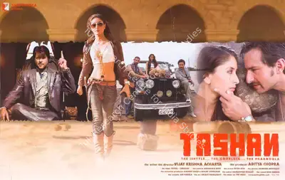 Ayananka Bose (Cinematographer), Tashan, 2008, Lobby Card