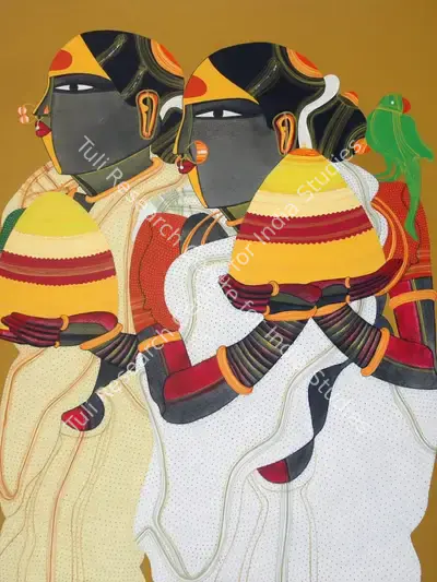 Thota Vaikuntam (Artist), Untitled, 2010, Painting