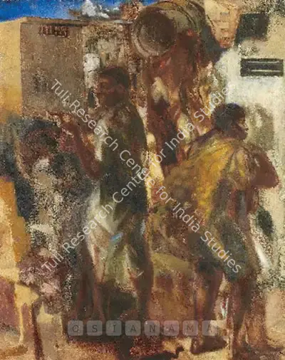 Nataraj Sharma (Artist), Untitled, 1994, Painting