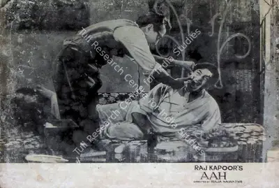 Jaywant Pathare (Cinematographer), Aah, 1953, Lobby Card
