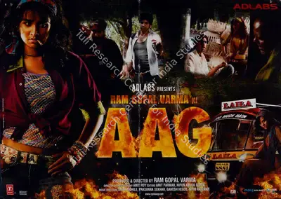 Ram Gopal Varma (Producer), Ram Gopal Varma Ki Aag, 2007, Lobby Card