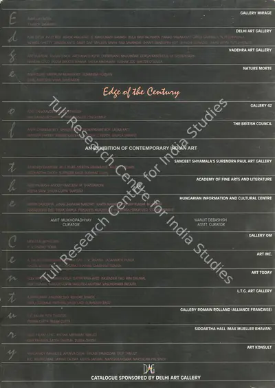 DAG (Organiser), Edge of the Century, 1999, Group Exhibition Catalogue
