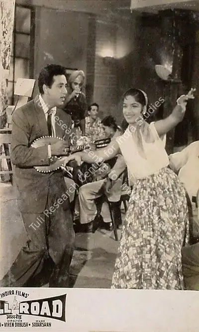 Narayan Singh (Producer), Mall Road, 1962, Lobby Card