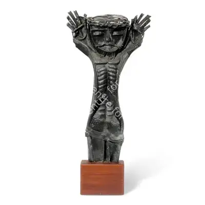 Janakiram, P.V. (Artist). Christ, n.d. | Sculpture, Ch.NeY/27.03.24, 2024 · Christie's