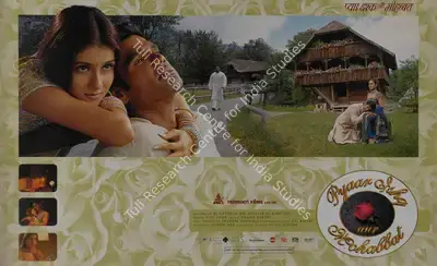 P.S. Vinod (Cinematographer), Pyaar Ishq Aur Mohabbat, 2001, Lobby Card