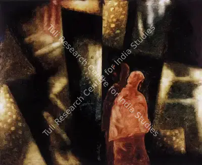 Yusuf Arakkal (Artist), Ganga, 1994, Painting