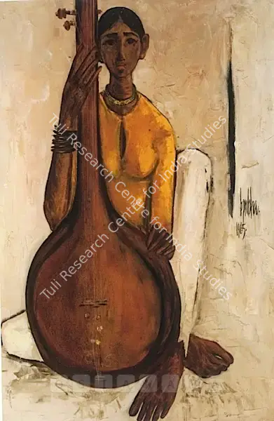 B. Prabha (Artist), Untitled, 1965, Painting