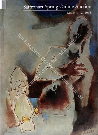 Saffronart (Auction House), Modern and Contemporary Paintings by Nine Masters, 2005, Auction Catalogue