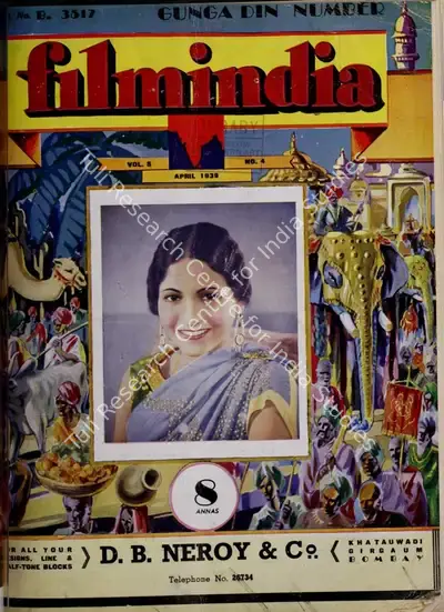 Baburao Patel (Editor), Filmindia, 1939, Magazine