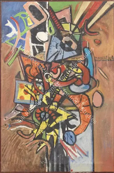 Ahmed Parvez (Artist), Untitled, 1975, Painting