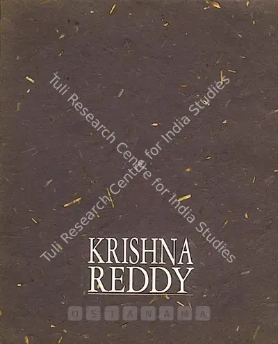 Krishna Reddy (Artist), Krishna Reddy, 1998, Solo Exhibition Catalogue